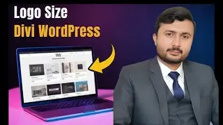 How to change logo size in divi wordpress website