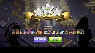 Fastest Twinkle Twinkle Little 3 star Challenge CoC #coc #clashofclans #easy #karnataka #kannadiga