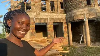 FINALLY !!!! BUILDING MY DREAM HOUSE IN AFRICA