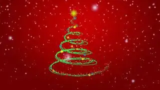 Christmas Tree Party Background  -  XMAS VJ Loop - Christmas Loop