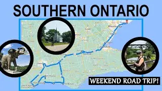 Road Trip 2022: Southern Ontario Vlog - Paris-Woodstock-London- St Thomas-Port Stanley-Port Burwell