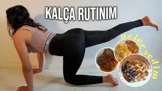 Etkili kalça spor rutinim 2023 🍑 kalça büyütmek için ne yemeli