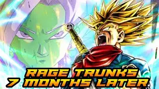 RAGE TRUNKS 7 MONTHS LATER | Dragon Ball Legends