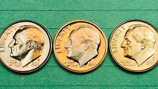 1994 US Dimes Worth Money - United States FDR Obverse Coins