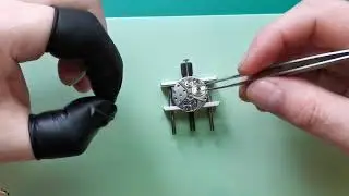 Watchmaking - How to..... Replace a setting lever bolt screw - Manual Wind Movements
