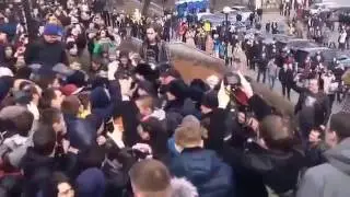 ПОЛИЦИЯ И ДАВКА НА МИТИНГЕ'ОН ВАМ НЕ ДИМОН'