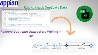 Skip duplicate Data when writing to DB | Excel to DB Appian | Appian Interview Question
