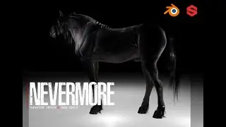 NEVERMORE | 3d horse character for UE5