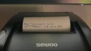 I connected a receipt printer to Stripe