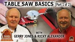 Table Saw Basics – part 1