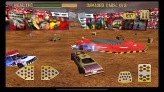 mad car crash demolition derby gameplay