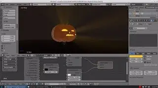 Blender Eevee: Making Halloween pumpkin in Eevee
