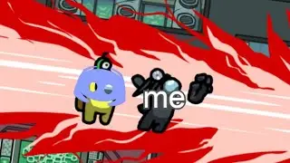 playing among us with the discord server