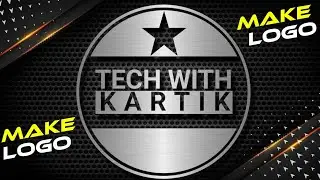 How to make professional logo/ Logo kaise banaye / 3D logo kaise banaye