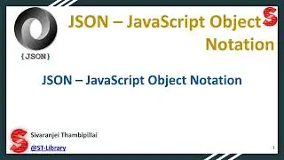 JSON – JavaScript Object Notation | @ST-Library