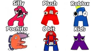 Alphabet Lore But Everyone ALL Different Versions (New Full Version 23)
