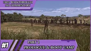 Medal of Honor: Pacific Assault (DE) Walkthrough (100%) - Tarawa (Prologue) & Boot Camp