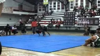 Stephen Loman's fight for gold.