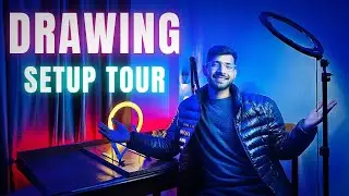 Artist Drawing Setup Tour | SACHINART23
