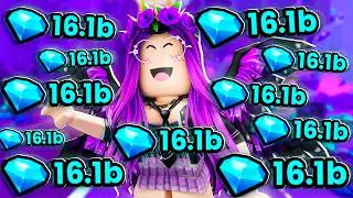 I FARMED MILLIONS OF DIAMONDS USING THE NEW BEST DIAMOND METHOD IN PET SIMULATOR 99!