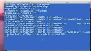 Exercise (Video): Introduction to MongoDB - Server-side Development with NodeJS, Express and MongoDB