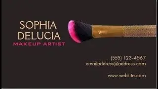 Makeup Business Cards