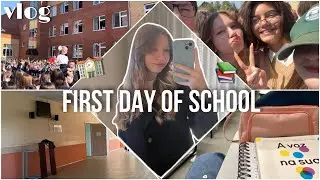 VLOG 1 сентября | first day of school