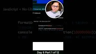 Day 6 Part 1 JavaScript function to receive miliseconds and convert it to days minutes