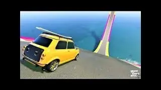 سباق سيارة مستر بين طريق متموج 🐸 GTA 5