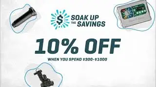 SiteOne + Rain Bird: Soak Up the Savings 2024
