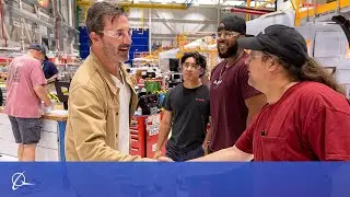 Top Gun's Jon Hamm Visits Boeing Super Hornets