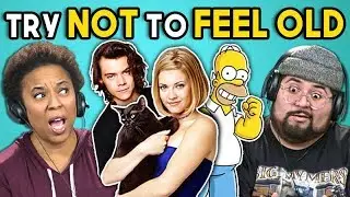 Adults React To Try Not To Feel Old Challenge #5