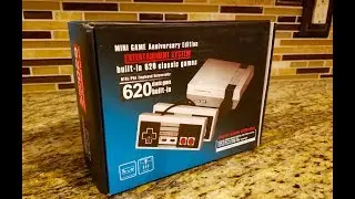 Nintendo 620 games in 1 Retro Entertainment System, NES China Unboxing and Review Gearbest.com