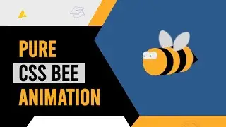 Pure CSS Bee Animation | CSS Animation Effects