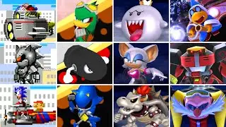 Mario & Sonic Series - All Bosses [2009 - 2024]
