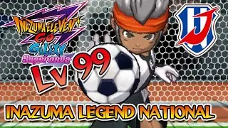 Vs Inazuma Legend National | Lv 99 Routes Part 11 | Inazuma Eleven GO Galaxy: Supernova