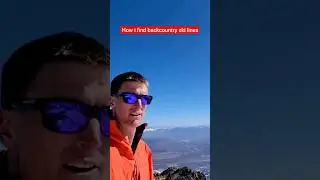 Finding ski lines in new places! 