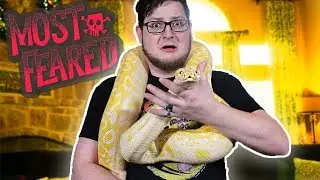 TRAPPED WITH 12 FT MEGA SNAKE!! (VERY DEADLY) 😬 (MOST FEARED)