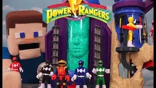 Power Rangers Fisher-Price Imaginext Command Center Playset Mighty Morphin Action Figures Unboxing