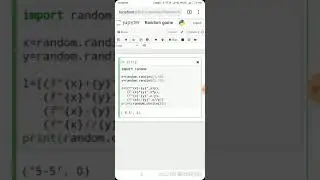 A very simple interesting python game based on random module.