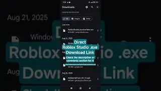 Direct Roblox Studio .exe Download | No Computer Needed 