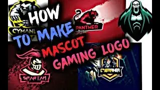 How to make free gaming mascot logo for your channel || PINTEREST | PIXELLAB | PINSAVE