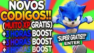 TODOS NOVOS MAIO CODIGOS no SONIC SPEED SIMULATOR (ROBLOX sonic speed simulator CODES)