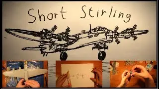 Часть 7: СБОРКА ПЛАНЕРА (Short Stirling Mk.4)