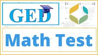GED Math Practice Test 2023 | Full Explanation