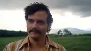 Pablo Escobar smoking happily meme template