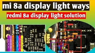 mi 8a display light ways😎redmi 8a lcd light solution 🔥redmi 8a display linght blinking