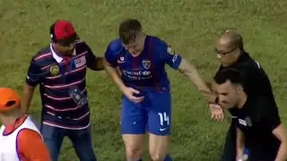 Shane Lowry patah siku akibat perlanggaran pada perlawanan menentang Kedah Darul Aman