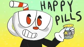 |ANIMATION| CUPHEAD - HAPPY PILLS (FLASHING LIGHTS)