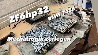 ZF6HP32 Mechatronik zerlegen | Getriebeölwechsel BMW E65 745d | KENO